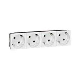 Legrand Beyaz S.Armada 2xdlp Şebeke Priz