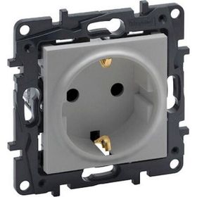 Legrand Raventi 768214 Alüminyum Topraklı Priz