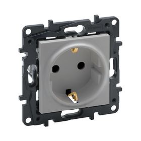 Legrand Raventi 768214 Alüminyum Topraklı Priz