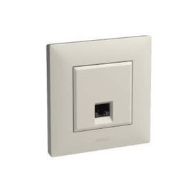Legrand Raventi Serisi Rj11 1 Çıkış Krem Telefon Prizi