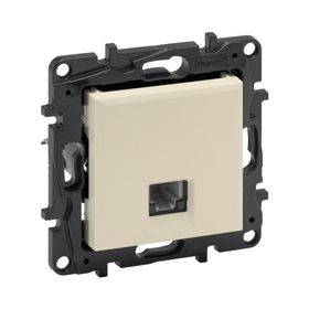 Legrand Raventi Serisi Rj11 1 Çıkış Krem Telefon Prizi