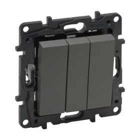 Legrand Raventi Titanyum 768803 Üçlü Anahtar