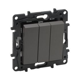 Legrand Raventi Titanyum 768803 Üçlü Anahtar