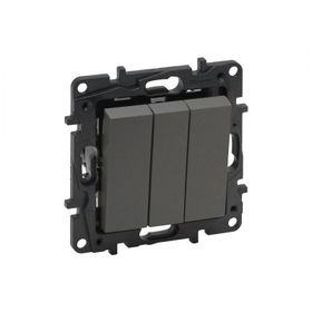 Legrand Raventi Titanyum 768803 Üçlü Anahtar