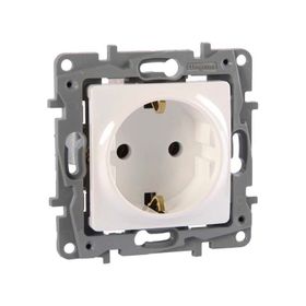 Legrand Salbei Serisi 230V 16A Beyaz Topraklı Priz