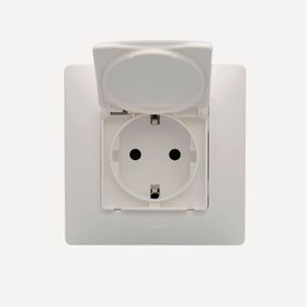 Legrand Salbei Serisi Beyaz RJ11 Tek Çıkışlı Anahtar Priz