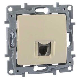 Legrand Salbei Serisi Beyaz RJ45 Cat6 UTP Çerçevesiz Data Prizi