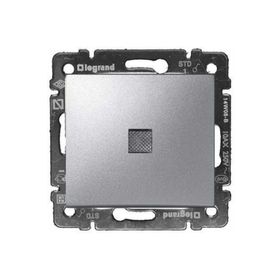 Legrand Valena Işıklı Alüminyum Anahtar