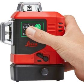 Leica Lino L6Gs 3 Eksen 360 Derece Çapraz Çizgili Şarjlı Yeşil Lazer Terazi