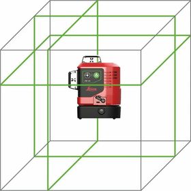 Leica Lino L6Gs 3 Eksen 360 Derece Çapraz Çizgili Şarjlı Yeşil Lazer Terazi