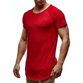 Leif Nelson LN-6339 Kırmızı Erkek T-shirt