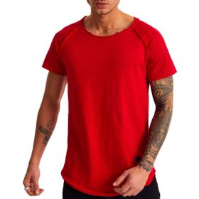 Leif Nelson LN-6339 Kırmızı Erkek T-shirt