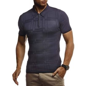 Leif Nelson LN-7325 Mavi Erkek T-shirt