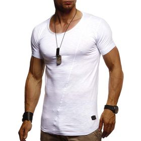 Leif Nelson LN-8209 Beyaz Erkek T-shirt