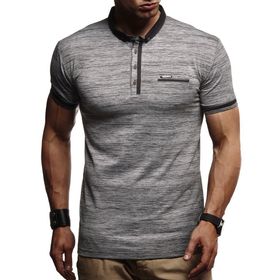 Leif Nelson LN1280 Antrasit Erkek T-Shirt