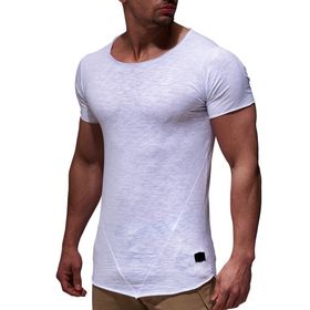 Leif Nelson LN6281 Beyaz Erkek T-shirt