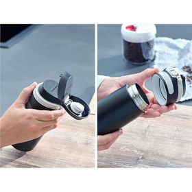 Leifheit 600 ml Siyah Termos