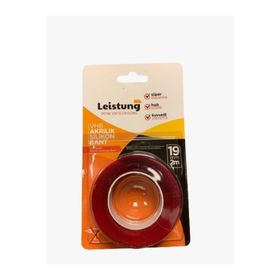 Leistung LT-1244 19 mm x 2 m Akrilik Silikon Çift Taraflı Bant