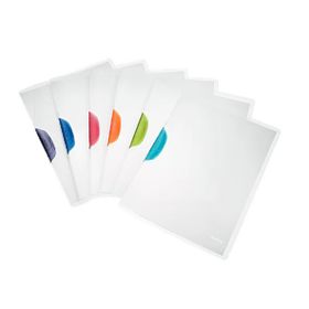 Leitz 4174-00-59 6 Adet Colorclip Sırttan Klips 30 Sayfa Yeşil Sıkıştırmalı Dosya