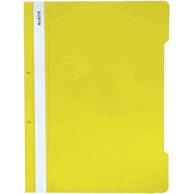 Leitz 4189T Sarı Telli Plastik Dosya