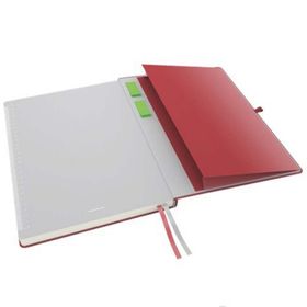 Leitz 44770025 Complete A5 Kareli Kırmızı Defter