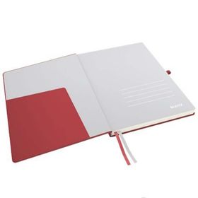 Leitz 44770025 Complete A5 Kareli Kırmızı Defter