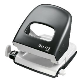 Leitz 5008-00-95 Perfaratör Nexxt Serisi 30 Sayfa Siyah Delgeç