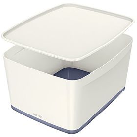 Leitz 52161001 A4 Beyaz Gri Saklama Kutusu