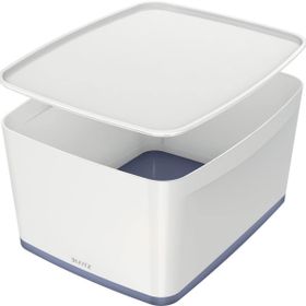 Leitz 52161001 A4 Beyaz Gri Saklama Kutusu