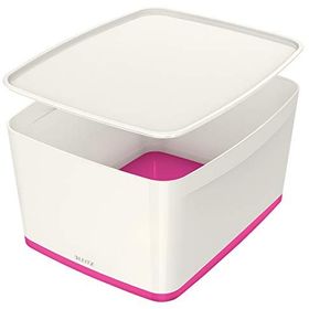Leitz 52161023 Beyaz Metalik Pembe A4 Saklama Kutusu