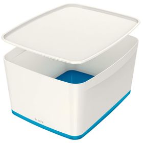 Leitz 52161036 Mavi Beyaz Saklama Kabı