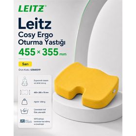 Leitz 52840019 Cosy Ergo Sarı Oturma Yastığı