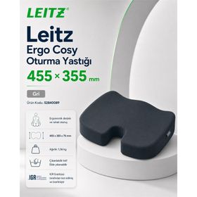 Leitz 52840089 Cosy Ergo Gri Oturma Yastığı