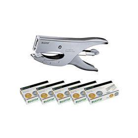 Leitz 5549 Pens Tipi Gri Zımba + 5 Adet Zımba Teli