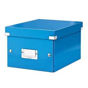 Leitz 6043 Wow Metalik Mavi Küçük Boy Saklama Kutusu