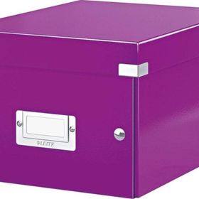 Leitz 6043 WOW Metalik Mor Küçük Boy Saklama Kutusu