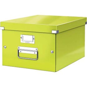 Leitz 6044 Wow C&S Metalik Yeşil Orta Boy Saklama Kutusu
