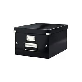 Leitz 60440095 Wow C&S Siyah Orta Boy Kutu