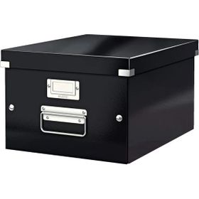 Leitz 60440095 Wow C&S Siyah Orta Boy Kutu