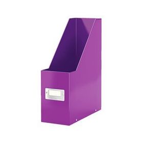 Leitz 60470062 Wow C&S Karton Kutu Metalik Mor Klasör