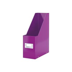 Leitz 60470062 Wow C&S Karton Kutu Metalik Mor Klasör