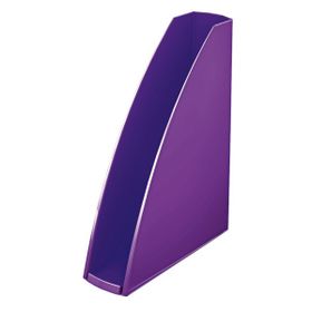 Leitz 60470062 Wow C&S Karton Kutu Metalik Mor Klasör