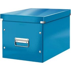 Leitz 6108 Wow C&S Metalik Mavi Küp Saklama Kutusu