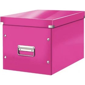 Leitz 6108 Wow C&S Metalik Pembe Küp Saklama Kutusu