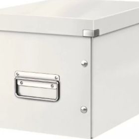 Leitz 6109 Wow C&S Beyaz Orta Boy Küp Saklama Kutusu