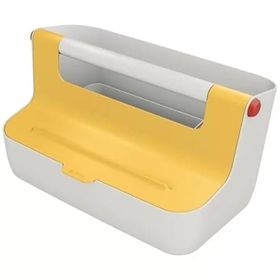 Leitz 6125 Storage Sarı Taşıma Kulplu Kutu
