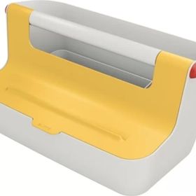 Leitz 6125 Storage Sarı Taşıma Kulplu Kutu