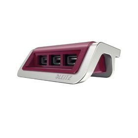 Leitz 6207-28 Style 3 in USB Kırmızı Şarj Cihazı
