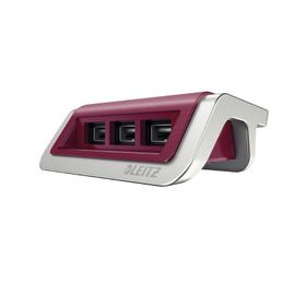 Leitz 6207-28 Style 3 in USB Kırmızı Şarj Cihazı