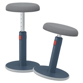 Leitz 65180089 Ergo Active 2'si 1 Arada Gri Hareketli Tabure